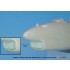 1/48 JASDF F-86D Sabre Dog TACAN Antenna set for Academy/Revell kits