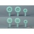 1/48 Fairchild Republic A-10 Thunderbolt II Wheel set w/Vulcan Part for Academy kit