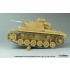 1/35 WWII Pz.III/IV 40cm Workable Track set Early Type for Pz.III/IV kit