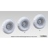 1/16 US 1/4TON 4X4 G503 MB Sagged Wheel set for Takom kits