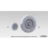 1/16 US 1/4TON 4X4 G503 MB Sagged Wheel set for Takom kits