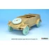 1/24 WWII German Kubelwagen Sagged Wheel set #1 for Hasegawa kits