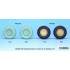 1/24 WWII German Kubelwagen Ballon Tyres set for Hasegawa kits