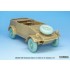 1/24 WWII German Kubelwagen Ballon Tyres set for Hasegawa kits