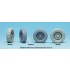 1/35 WWII Schwimmwagen Wide Sagged Wheels Set for Tamiya kit #35224 (5 wheels)