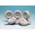 1/35 WWII British LRDG Truck Sagged Wheels Set for Tamiya #32407/35092/89785 (6 wheels)