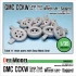 1/35 WWII US GMC CCKW Cargo Truck Sagged Wheels Set for Tamiya/Hobby Boss kits (11 wheels)