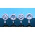 1/35 WWII German Kfz.305 Cargo Truck Sagged Wheels Set for Tamiya #291/Italeri #216
