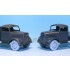 1/35 WWII German Kfz.305 Cargo Truck Sagged Wheels Set for Tamiya #291/Italeri #216