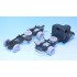 1/35 WWII German Kfz.305 Cargo Truck Sagged Wheels Set for Tamiya #291/Italeri #216