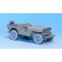 1/35 WWII US Utility Truck 1/4t Early Type Sagged Wheels Set for Willys/GPW/Bantam kits