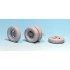 1/35 WWII German Bussing Nag L4500S Truck Sagged Wheels Set for AFV Club kits (7 wheels)