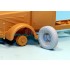 1/35 WWII German Bussing Nag L4500S Truck Sagged Wheels Set for AFV Club kits (7 wheels)
