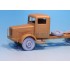 1/35 WWII German Bussing Nag L4500S Truck Sagged Wheels Set for AFV Club kits (7 wheels)