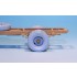 1/35 WWII German Bussing Nag L4500S Truck Sagged Wheels Set for AFV Club kits (7 wheels)