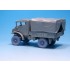 1/35 WWII British 15 CWT Truck Sagged Wheels Set for Italeri kit (5 wheels)