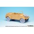 1/35 WWII Kubel/Schwimmwagen Sagged Wheels Set #2 for AFV Club/Tamiya kit