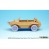 1/35 WWII Kubel/Schwimmwagen Sagged Wheels Set #2 for AFV Club/Tamiya kit