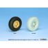 1/35 German SdKfz.9 Famo Sagged Front Wheel set for Tamiya kits