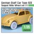1/35 WWII German Staff Car Type 82E Wide Wheel set Vol. 1 for Rye Field Model