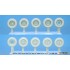 1/35 WWII German Staff Car Type 82E Wide Wheel set Vol. 1 for Rye Field Model
