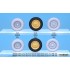 1/35 WWII German Staff Car Type 82E Wide Wheel set Vol. 1 for Rye Field Model