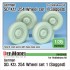 1/35 German SdKfz.254 Sagged Wheel set 01 for HobbyBoss kits