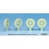 1/35 German SdKfz.254 Sagged Wheel set 01 for HobbyBoss kits
