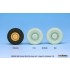 1/35 German SdKfz.254 Sagged Wheel set 01 for HobbyBoss kits