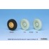 1/35 German SdKfz.254 Sagged Wheel set 01 for HobbyBoss kits