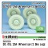 1/35 German SdKfz.254 Wheel set 02 (No sag) for HobbyBoss kits