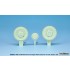 1/35 US M2/M3/M16 Halftrack Front Sagged Wheel set Vol. 2 for AFV Club/Dragon kits