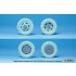 1/35 WWII US G7107(G506) Cargo Truck General Type Wheel set for ICM/Miniart kits