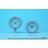 1/35 WWII German Sdkfz.7 Front Sagged Wheel set #2 for Tamiya/Trumpeter/DML kits