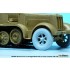 1/35 WWII German Sdkfz.7 Front Sagged Wheel set #2 for Tamiya/Trumpeter/DML kits