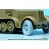 1/35 WWII German Sdkfz.7 Front Sagged Wheel set #2 for Tamiya/Trumpeter/DML kits