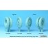 1/35 WWII US G506 (G7107) Cargo Truck Wheel set Early Type for ICM kits