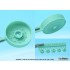 1/35 T-34/85 Burnt Roadwheel set #1 Plate Type
