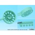 1/35 T-34/85 Burnt Roadwheel set #2 Spider Type