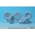 1/35 WWII British Austin K2 Truck Wheel set #2 India for Airfix