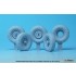 1/35 WWII British Austin K2  Truck Balloon Wheel set #Goodyear for Airfix kits