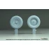 1/35 Sd.Kfz 250 Sagged Wheel set #3 for Sd.Kfz 250/Demag D7 kit