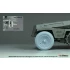 1/35 Sd.Kfz 250 Sagged Wheel set #3 for Sd.Kfz 250/Demag D7 kit