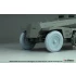 1/35 Sd.Kfz 250 Sagged Wheel set #3 for Sd.Kfz 250/Demag D7 kit