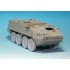 1/35 Stryker/LAV-III Mich XML Sagged Wheels set for AFV Club/Trumpeter kits