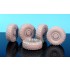 1/35 US M-ATV MRAP Sagged Wheels Set for Panda Hobby kit PH35001 (5 wheels)