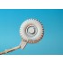 1/35 Australia IMV Bushmaster Sagged Wheels Set for Showcase Models kit #35001 (4 wheels)
