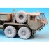 1/35 US M977 HEMTT "XL" Sagged Wheels Set for Italeri kits #298/0292/6510/6525 (9 wheels)