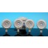 1/35 GTK Boxer (GTFz) Sagged Wheels Set for Revell kit #03093/03241 (8 wheels)