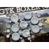 1/35 GTK Boxer (GTFz) Sagged Wheels Set for Revell kit #03093/03241 (8 wheels)